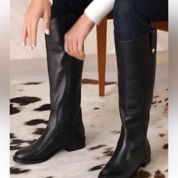 INC Black Genuine Lether Boots - Picture 16 of 16